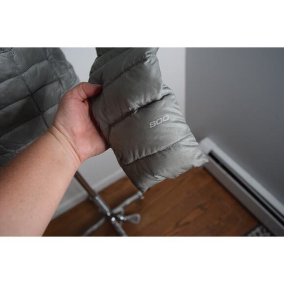 The North Face Womens Summit Series XS Gray Coat 800 Down Puffer - Picture 7 of 12